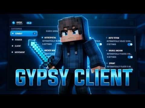 GYPSY CLIENT – Best Donut SMP Cheat Client undetected!!