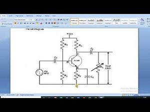 19ECL38_AEC LAB_EXPT 5 - RC coupled single stage BJT amplifier