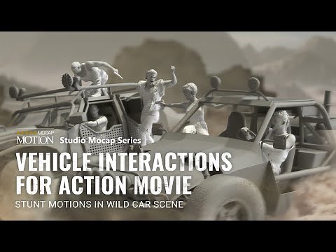 Wild Car theme Motions for Action Movie| Vehicle Interactions for iClone & ActorCore