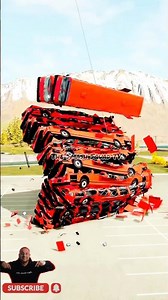 Bus vs Bus crash #cars #usa #The Smash Squad TV