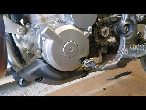 DRZ400 stator cover replacement