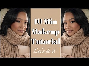 10 MINUTE MAKEUP TUTORIAL FOR BEGINNERS. #vlogs #makeup