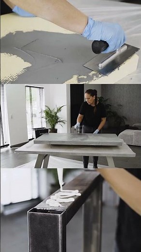 Create your microcement furniture now! ✨🪑