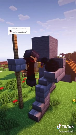 Tutorial para Construir Estátuas no Minecraft