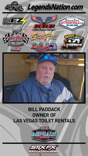 2.7K views · 20 reactions | Hear from Bill Paddack, owner of Las Vegas Toilet Rentals, a sponsor of LN’s event coverage of the 2025 Asphalt Nationals, about their business that takes care of your business. | Legends Nation | Facebook