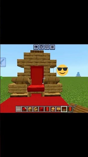 Make Your Own Minecraft Throne! (Easy) 👑 #minecraftshorts ‪@GamerFleet‬ #minecraft