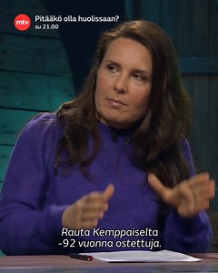 Kenen tässä pitää nyt olla huolissaan vai pitääkö kenenkään? 😆 Uusi Pitääkö olla huolissaan? -kausi alkaa tänään su 21.00 MTV3:lla. Kari Hotakaiselta jääneitä saappaita tulee täyttämään Pirjo Heikkilä ja mukana tietenkin tutut ja turvalliset Jenni Pääskysaari, Miika Nousiainen ja Tuomas Kyrö. 1. jakson vieraana huolia ruotimassa Helsingin pormestari Juhana Vartiainen. 👏 Voit katsoa kaksi ensimmäistä jaksoa jo nyt MTV Katsomosta. 👀 | MTV3