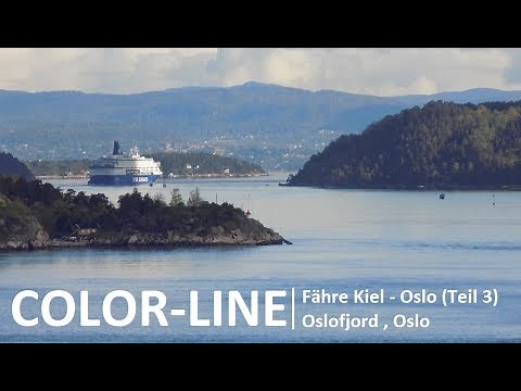 COLOR-LINE (Color-Magic) l Fähre Kiel - Oslo (Oslofjord, Hafen von Oslo)