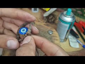 DIY Wooden Evil Eye Pendant (Powerful Protection Necklace)