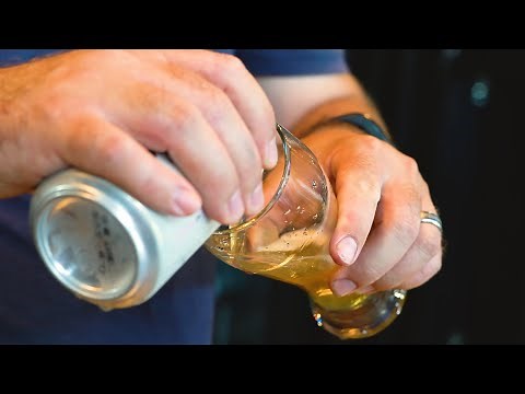 How to Pour a Perfect Beer from a Can