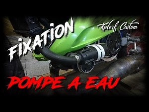 Fixation pompe à eau