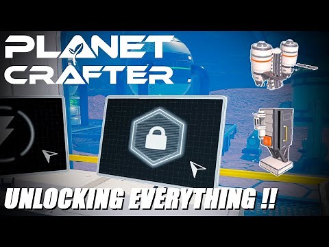 Planet Crafter | Unlocking Everything in the Game !