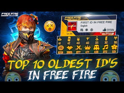 OLDEST ID IN FREE FIRE 😱 - Searching Top 10 Oldest ids in Free fire - Gaming with Raahim