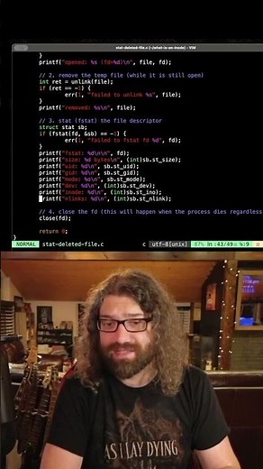 You can have large files taking up space that are still deleted