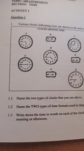 TOPTCI MEASUREMENTNECTIONI TIMEACTIVITY 1Ouestion1. Various... | Filo