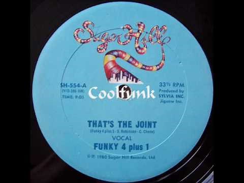 Funky 4 Plus 1 - That's The Joint (12" Rap 1980)