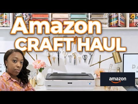 Amazon Scrapbooking Supplies Haul| Ft. Amy Tangerine's Paper Play Art Journals