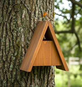 DIY Wooden Bird House Plan: Garden Wildlife Project (PDF File) - Etsy