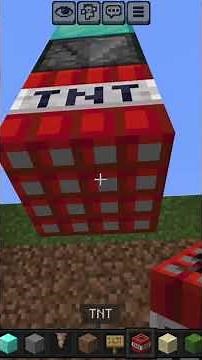Here’s how to make a really simple sand pit trap in Minecraft #Trap #Minecraft #Sampit ￼#￼￼TNT