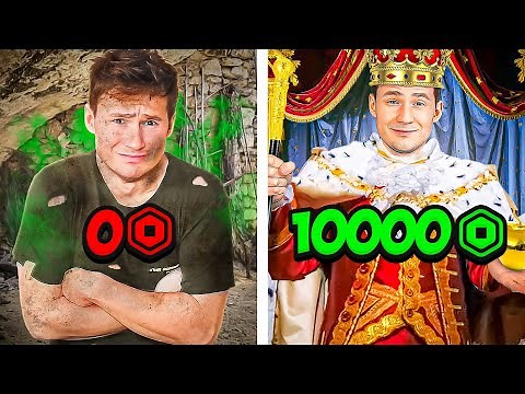 I went from Peasant to ROBUX KING!