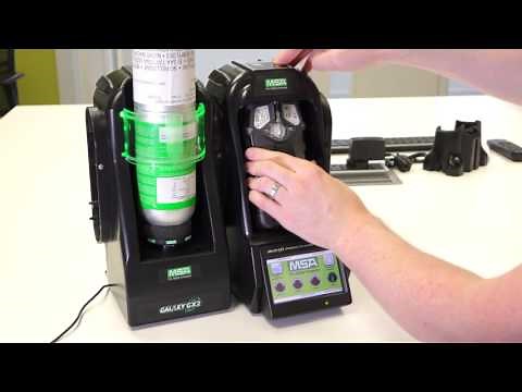 MSA Galaxy GX2 - How to Bump Test the MSA ALTAIR 5X