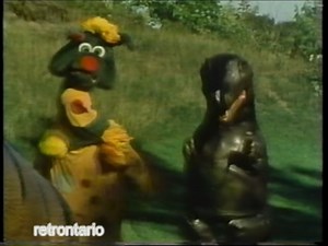 From a classic 1983 episode of POLKA DOT DOOR - Polkaroo meets a Dinosaur. | Retrontario
