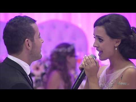 Bride singing for her husband