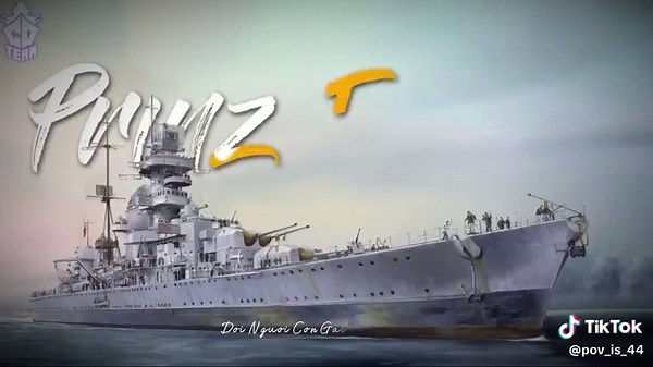 Tàu tuần dương hạng nặng KMS Prinz Eugen nữ hoàng biển băng #kienthucquansu #ktqs #thechien2 #kmsprinzeugen #prinzeugen #duc