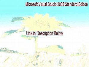Microsoft Visual Studio 2005 Standard Edition Cracked [Download Here]