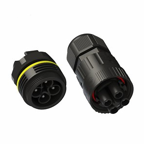 [Hot Item] Industrial Waterproof 4 Pin Male Panel Mount XLR DC Power Connector