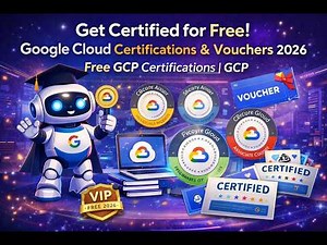 Get Certified for Free! Google Cloud Certifications & Vouchers 2026 | Free GCP Certifications | GCP