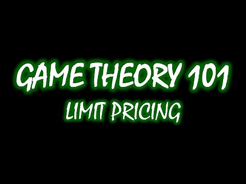 Limit Pricing and Asymmetric Bertrand Competition | Microeconomics by Game Theory 101