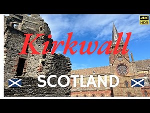 Discovering hidden Kirkwall, Scotland 🏴󠁧󠁢󠁳󠁣󠁴󠁿 *inside of St.Magnus Cathedral* HDR4K