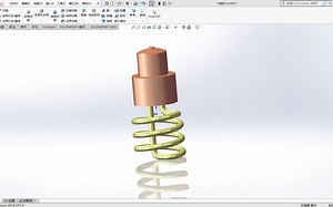 成图大赛节能灯螺线管solid works画法
