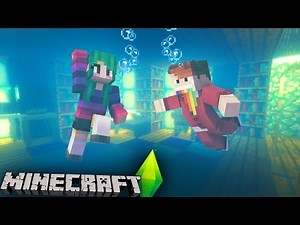 MINECRAFT SIMS #26 - Co tu robi TA WODA?!