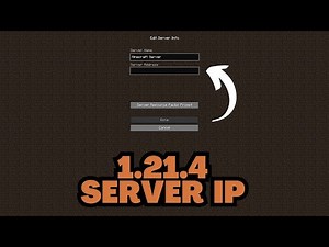 Minecraft 1.21.4 Server IP Address