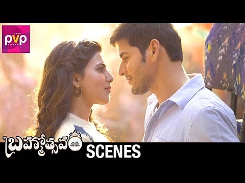 Mahesh Babu and Samantha Love Scene | Brahmotsavam Telugu Movie | Kajal Aggarwal | Vennela Kishore