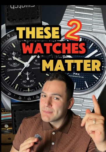 These 2 watches matter. The Omega Moonswatch and the Tissot PRX are two watches that created a lot of buzz within the collector community, though not all of it was good. Many people were quick to find the faults in these watches. I however, want to bring forward why I really respect these two watches and what I think they did for the watch community. These watches helped new comers get excited about wristwatches. They had adults feeling like kids again, and most importantly, they helped bring at
