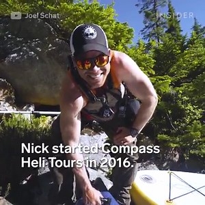 You can only reach these breathtaking glaciers by helicopter. 🚁 | Bucket List Insider