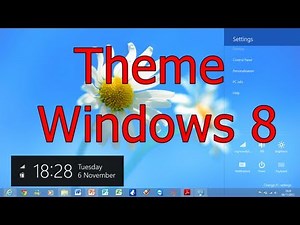 How Download Themes Windows 8 FREE Background