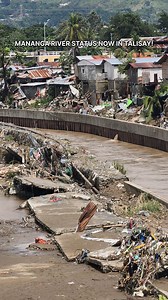 This is the current status of Mananga river in Talisay City! Video taken at Mohon Bridge today Nov. 5, around 10am. #TyphoonTino #Cebu #ForYou | Lumad Cebuano