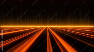 Beautiful lines in high-tech style of high-speed movement, coupled with elegant upward movement of network data lines