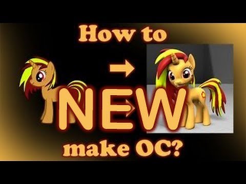 How to make 3d pony model for Gmod and SFM