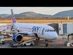 TRIP REPORT | SKY EXPRESS Greece | A320Neo | SKY JOY | The airline you don't expect