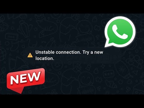 How to Fix - Whatsapp - Unstable Connection. Try a new Location - Android- 2026 - Video Call Issue