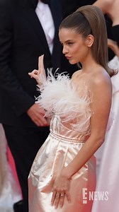 Bonjour Barbara Palvin. 🤩 She arrives in style to the The History Of Sound #Cannes red carpet. | E! News