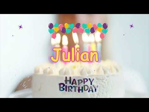 Happy Birthday Julian | Personalized Birthday Song