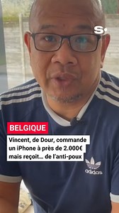 181K views · 476 reactions | Vincent, de Dour, commande un iPhone à près de 2.000€ mais reçoit… de l’anti-poux | Sudinfo.be | Facebook