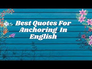 Best Quotes For Academic Anchoring Script | Academics | ARVI ACADEMY