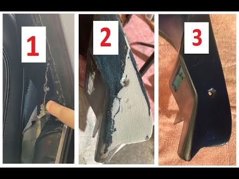 C3 Corvette Interior Trim Panel Repair Fixing Cracks and Breaks